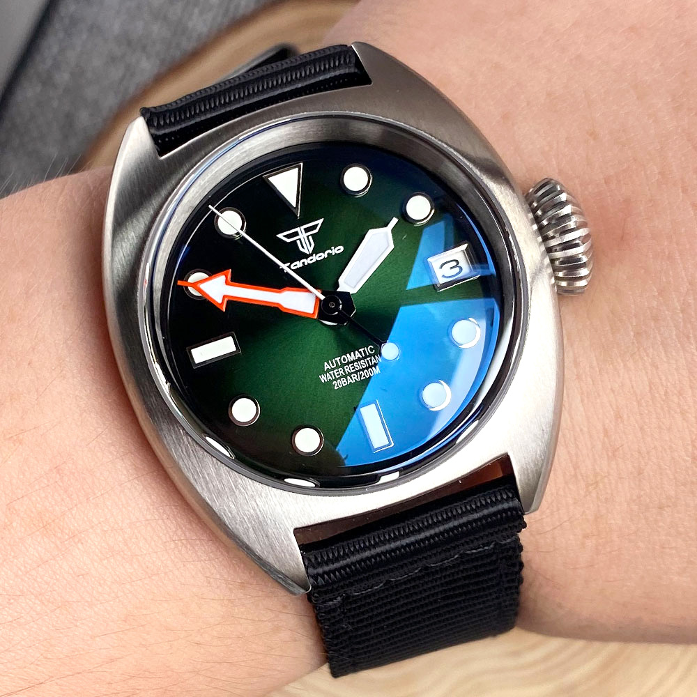 Seiko Watch 5 Sports - นาฬิกาดำน้ำแบบกลไกสำหรับผู้ชาย ขนาด 36 มม. ระบบ MIYOTA