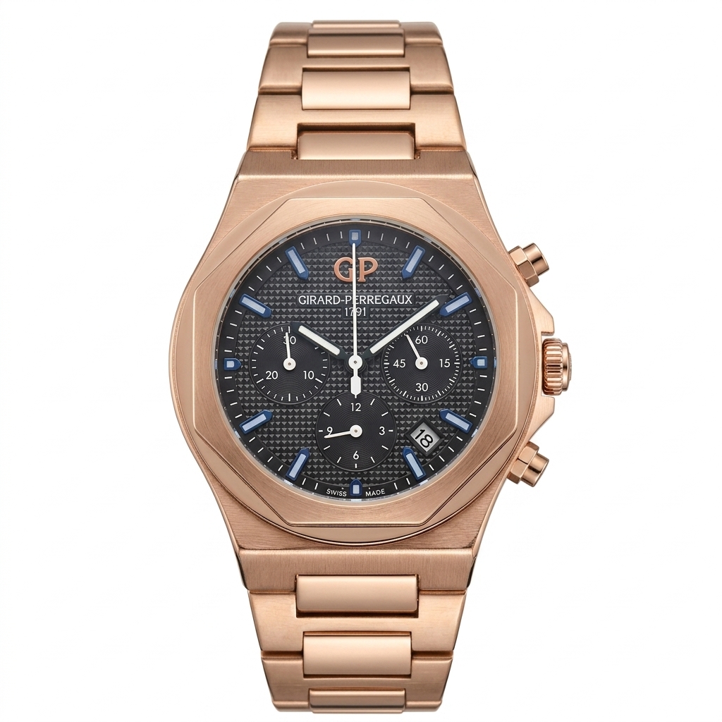 Seiko Watch Presage - Girard-Perregaux นาฬิกาสปอร์ตธุรกิจสุดหรูสำหรับผู้ชาย, นาฬิกาข้อมือควอตซ์โครโนกราฟแบบมัลติฟังก์ชั่นกันน้ำ