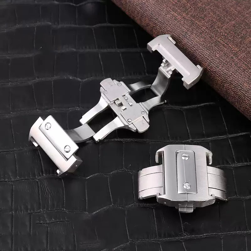 Butterfly Clasp Deployant - คุณภาพสูง 18 มม. 21 มม. หัวเข็มขัดนาฬิกา