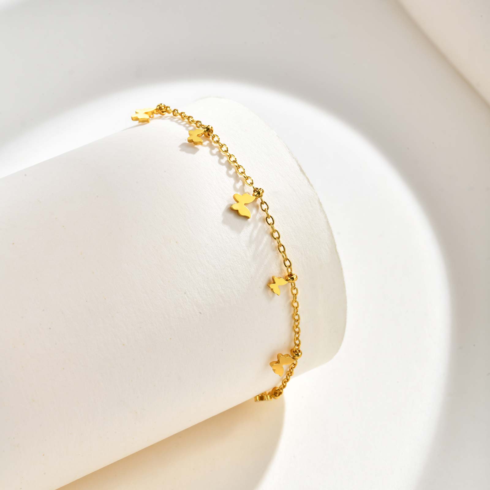 สร้อยข้อมือผีเสื้อสุดหรูสำหรับ - Butterfly Clasp Deployant บทวิจารณ์และราคา