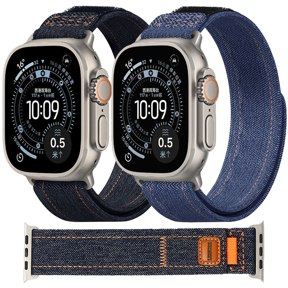 สายไนลอนแบบถักสำหรับ Apple Wat - Canvas Strap Watch บทวิจารณ์และราคา