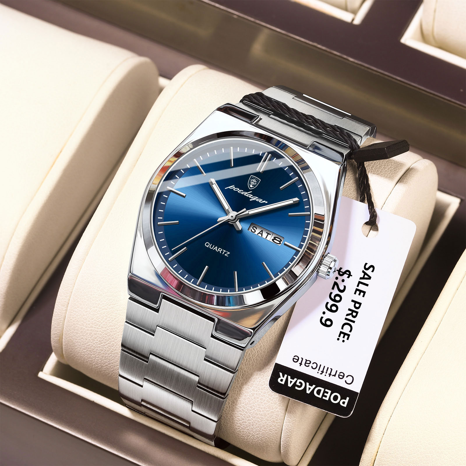 POEDAGAR นาฬิกาสุดหรูสําหรับชา - Patek Philippe Watch Nautilus บทวิจารณ์และราคา