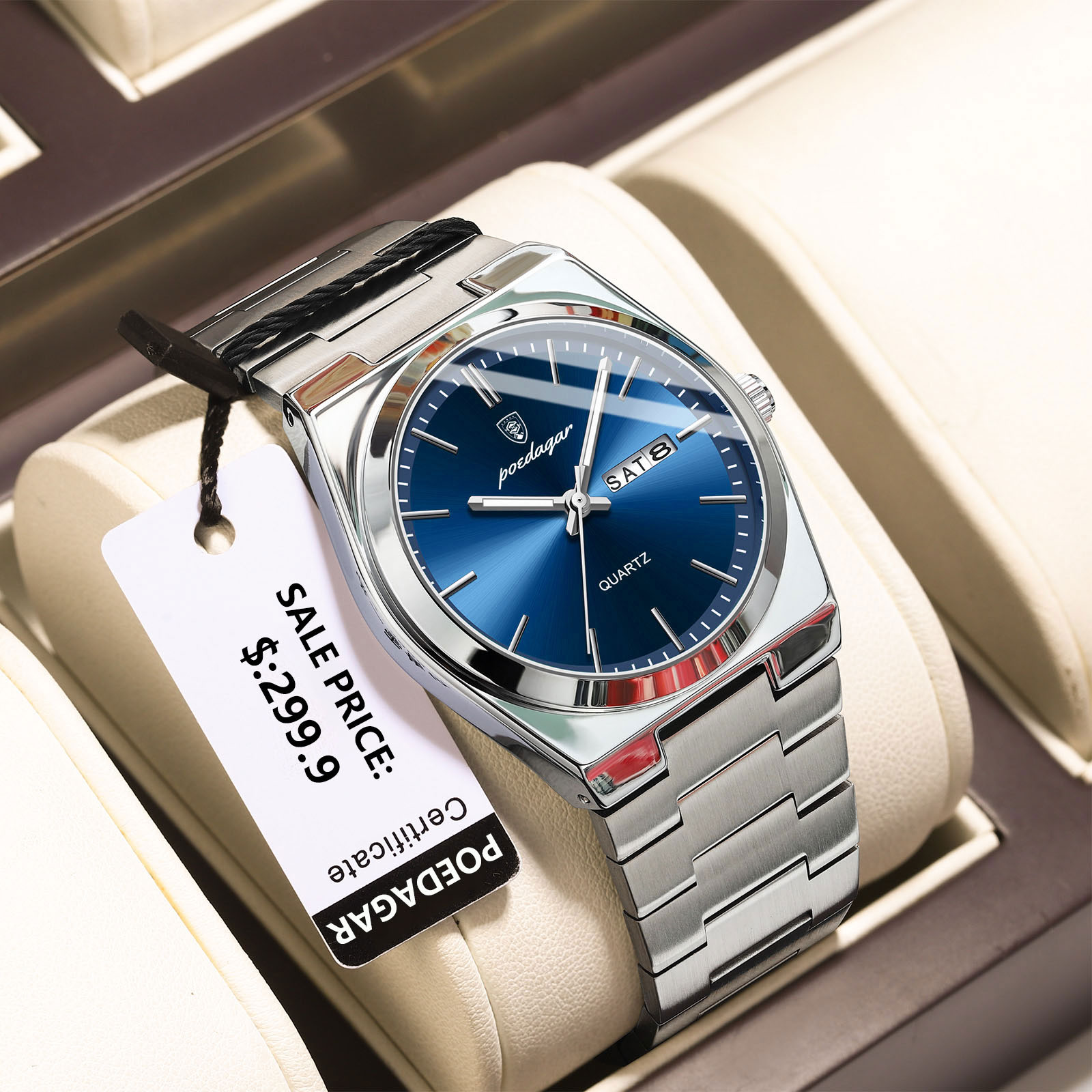 POEDAGAR นาฬิกาสุดหรูสําหรับชา - Patek Philippe Watch Nautilus บทวิจารณ์และราคา