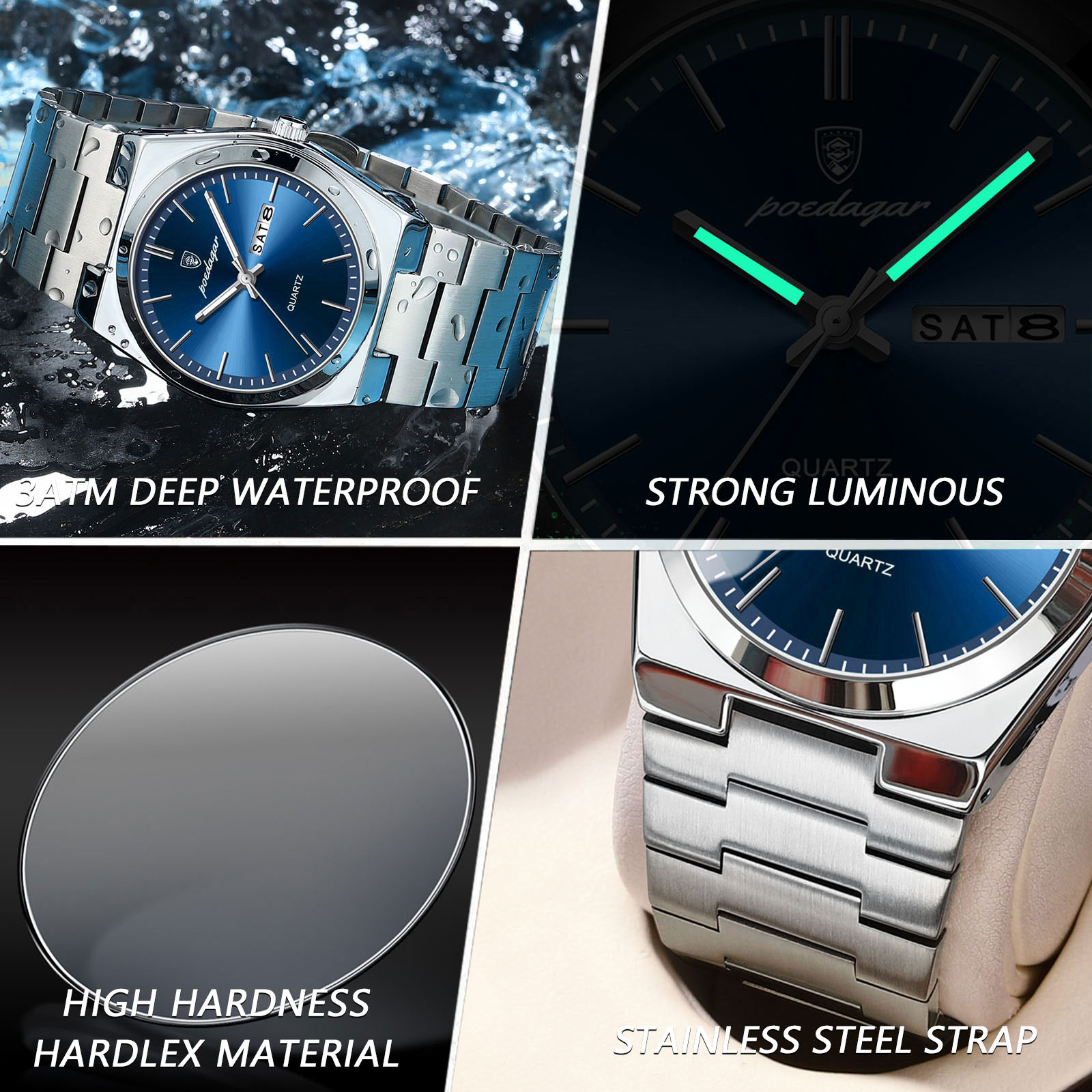 POEDAGAR นาฬิกาสุดหรูสําหรับชา - Patek Philippe Watch Nautilus บทวิจารณ์และราคา