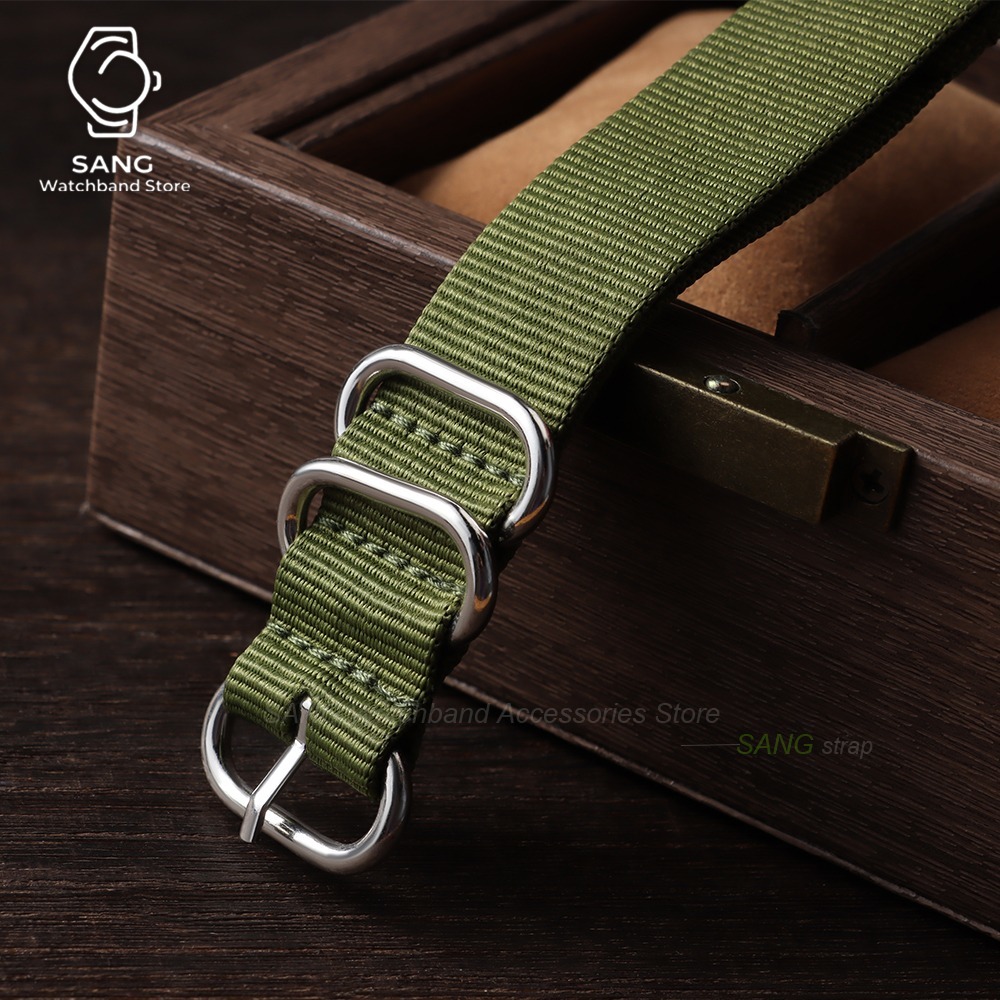 สายนาฬิกาไนลอนแบบนุ่มสำหรับผู้ - Nato Strap Nylon บทวิจารณ์และราคา