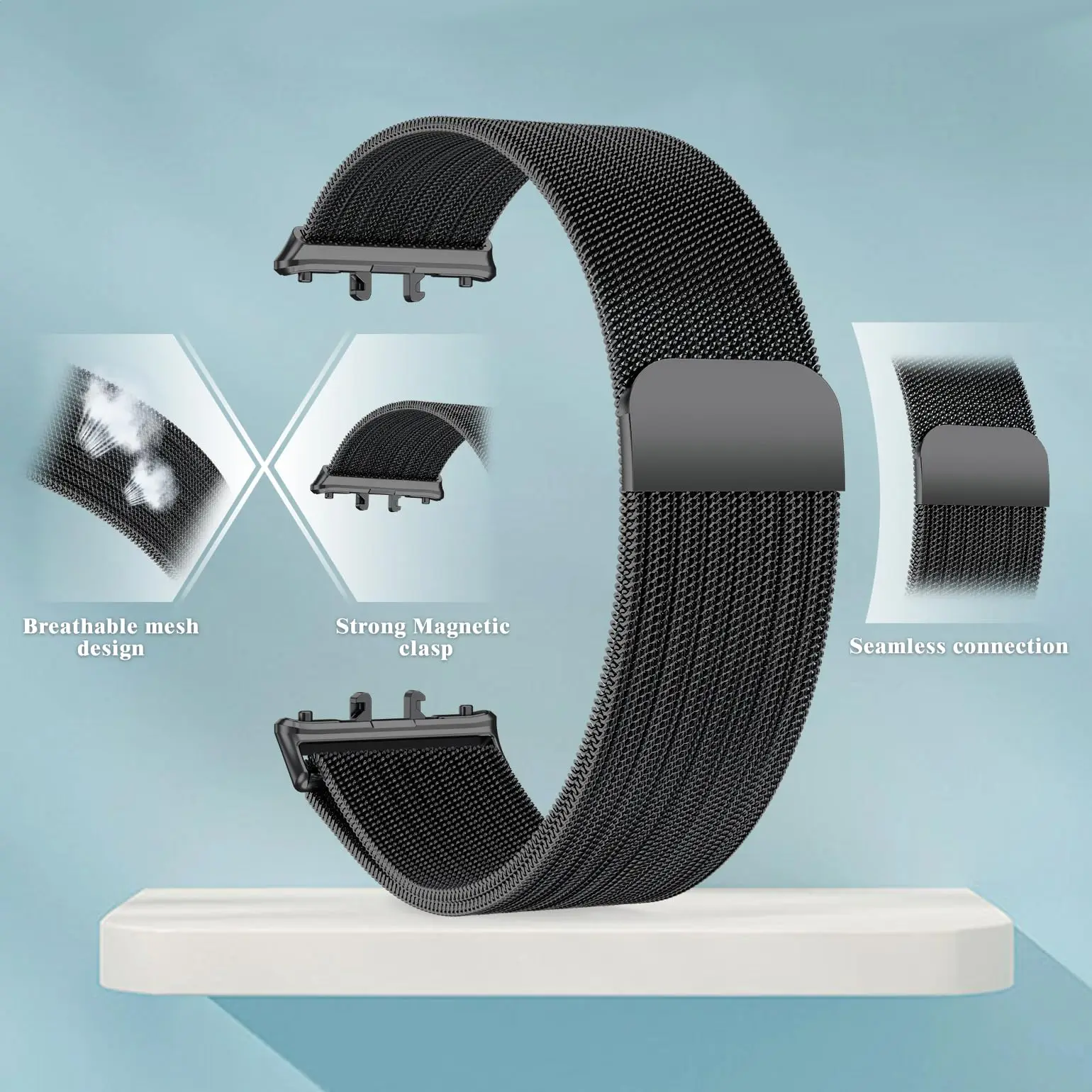สายรัดสำหรับ Samsung Galaxy Fi - Milanese Loop Magnetic บทวิจารณ์และราคา