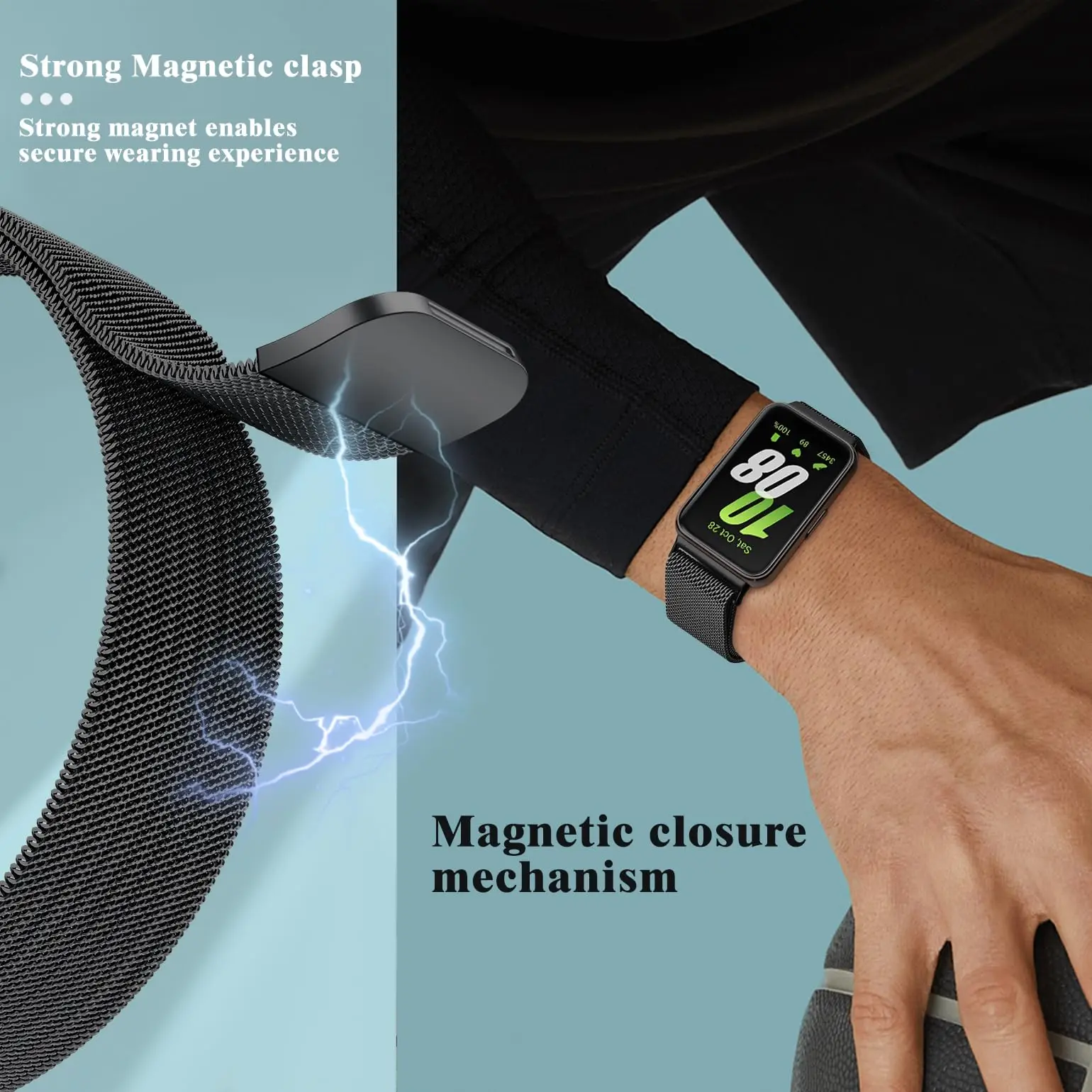 สายรัดสำหรับ Samsung Galaxy Fi - Milanese Loop Magnetic บทวิจารณ์และราคา