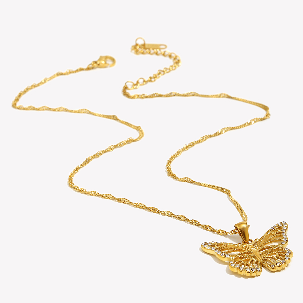 เครื่องประดับสแตนเลสสตีลเคลือบ - Butterfly Clasp Deployant บทวิจารณ์และราคา