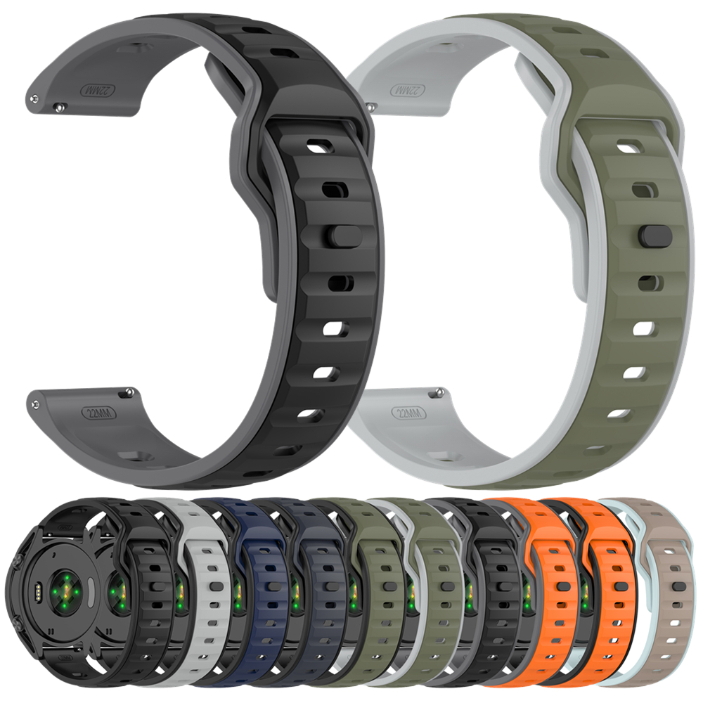 20 22 มม.ซิลิโคนสําหรับ Polar  - Silicone Watch Band 22Mm บทวิจารณ์และราคา