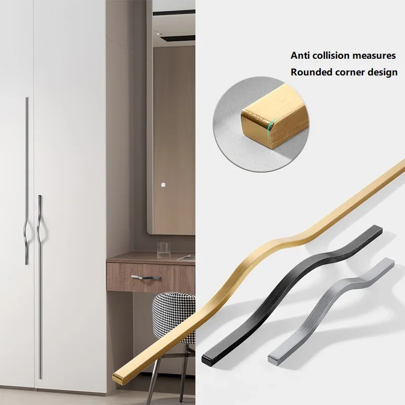 มือจับตู้ทองขัดเงาด้วยไฟฟ้า -  - Curved Spring Bar บทวิจารณ์และราคา