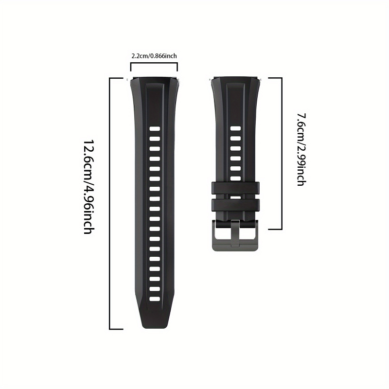 สายซิลิโคนขนาด 22 มม. สำหรับ H - Silicone Watch Band 22Mm บทวิจารณ์และราคา