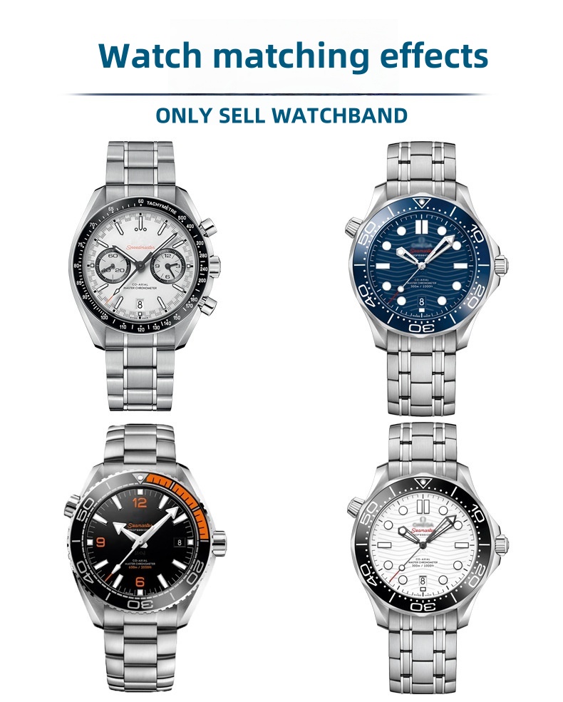สายนาฬิกาสแตนเลส 316L ขนาด 18  - Omega Watch Speedmaster บทวิจารณ์และราคา