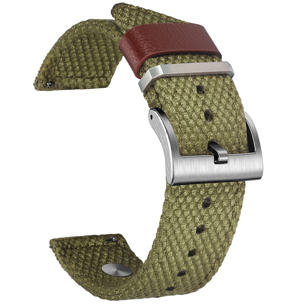 HEMSUT สายนาฬิกาแบบปลดเร็ว 20/ - Canvas Strap Watch บทวิจารณ์และราคา