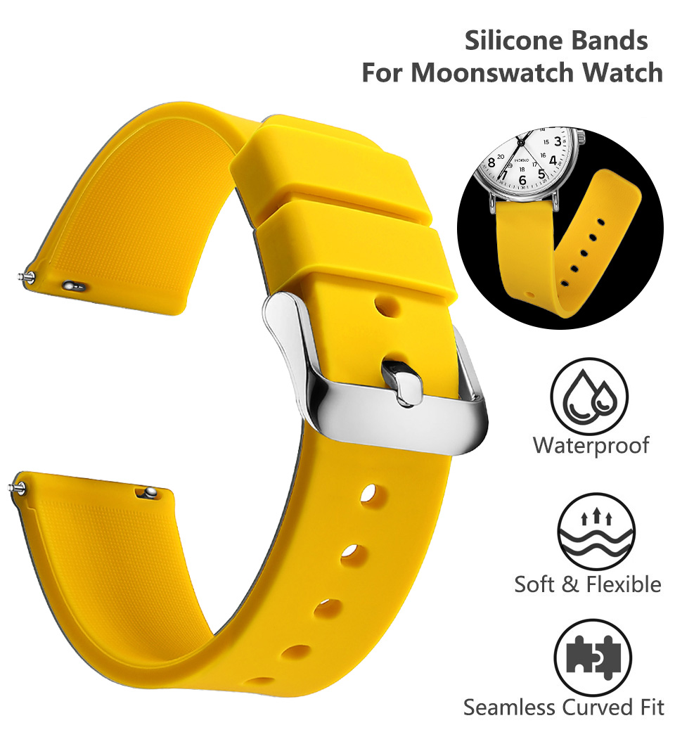 สายนาฬิกาซิลิโคน 14/16/18/19/2 - Canvas Strap Watch บทวิจารณ์และราคา